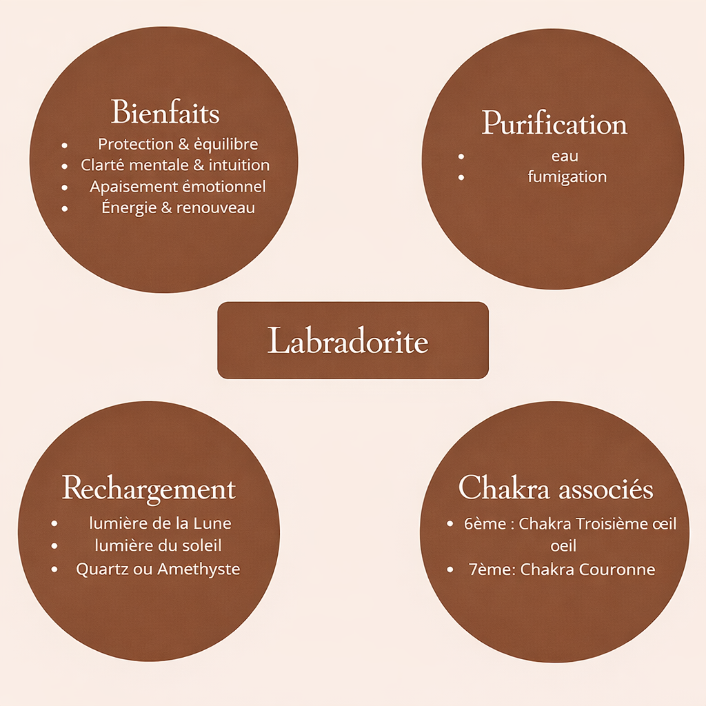 Bracelet Labradorite - Protection